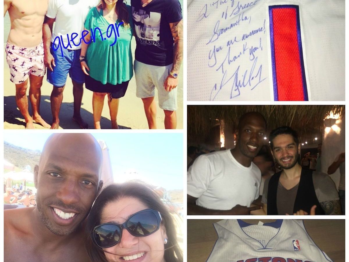 O Chauncey Billups ήρθε στην Ελλάδα !!!
