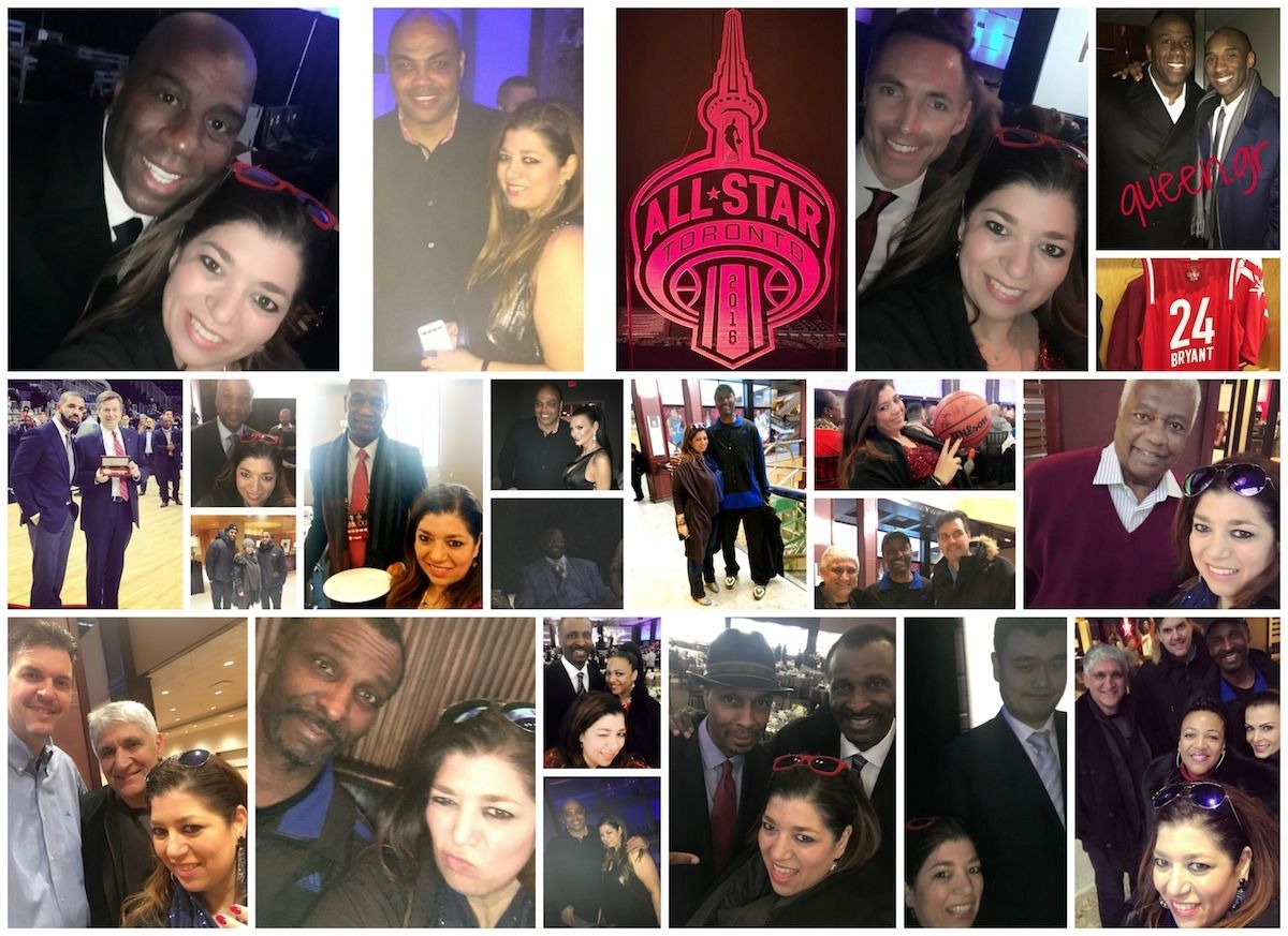 NBA All Star Backstage ..