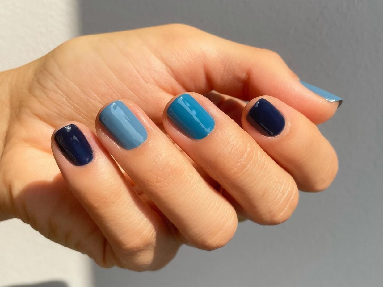 #BlueNails: Το μπλε είναι το χρώμα του ελληνικού καλοκαιριού κι εδώ θα βρεις 10 υπέροχα nail art