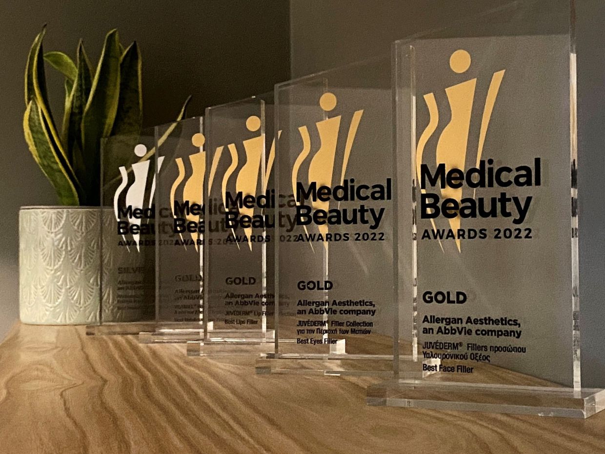 Congrats! «Χρυσή» η Allergan Aesthetics στα Medical Beauty Awards 2022