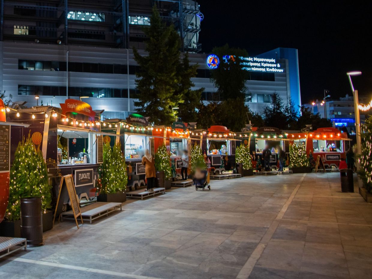 Christmas Market @ Golden Hall: Οι funky καντίνες που έχουμε αγαπήσει φοράνε & πάλι τα γιορτινά τους