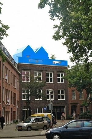 Ένας μικρός γαλάζιος μικρόκοσμος στο Rotterdam