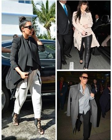 Κι όμως, εντοπίσαμε 5 καλόγουστα (!) outfits της εγκυμονούσας Kim