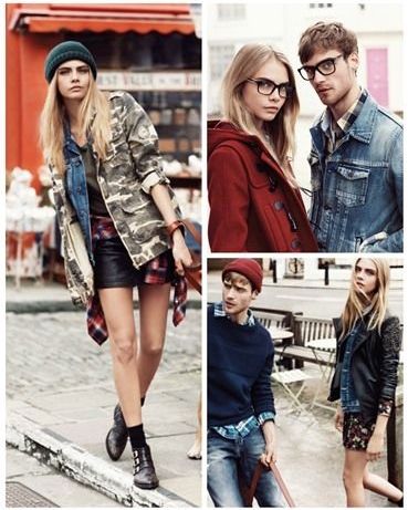 Pepe Jeans F/W 13: H Cara Delevingne με υποδειγματικά casual-chic outfits