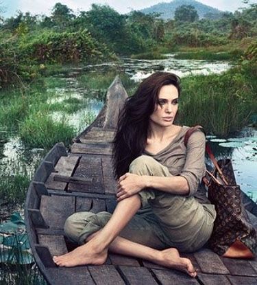 Angelina Jolie και Louis Vuitton σε σύμπραξη