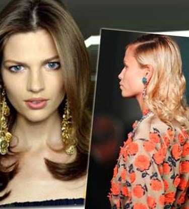 Ανάλαφρα μαλλιά για την Prada και την D&G
