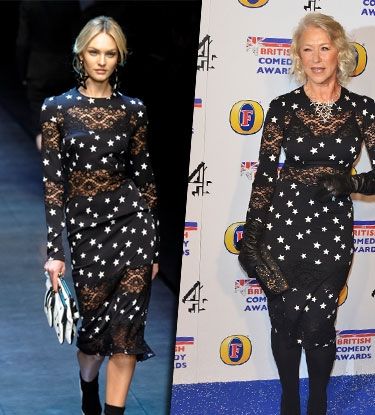 H Dame Helen Mirren εντυπωσιάζει