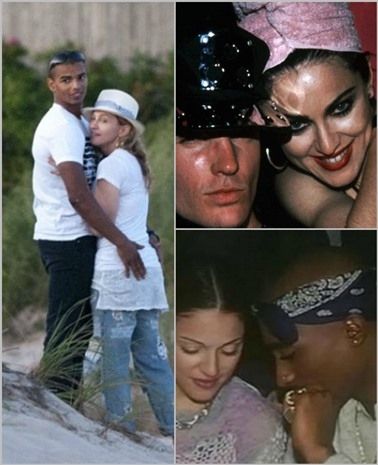 Όλοι οι –πολύ νεότεροι- σύντροφοι της Madonna