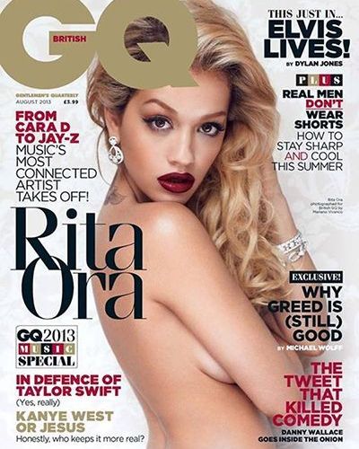 H Rita Ora γυμνή για το εξώφυλλο του GQ!
