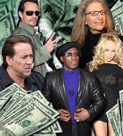 Σε χαλεπούς καιρούς και οι celebrities φοροδιαφεύγουν