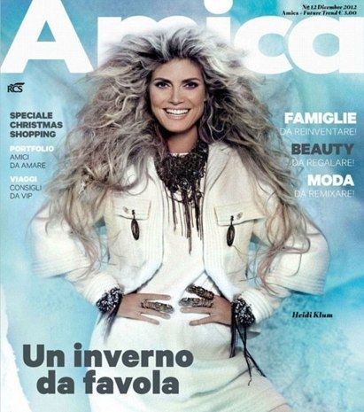 Η Heidi Klum... γκρίζαρε!