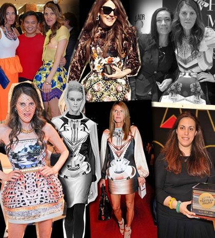 Fashion trend: Τα Μary Katrantzou φορέματα της Anna Dello Russo
