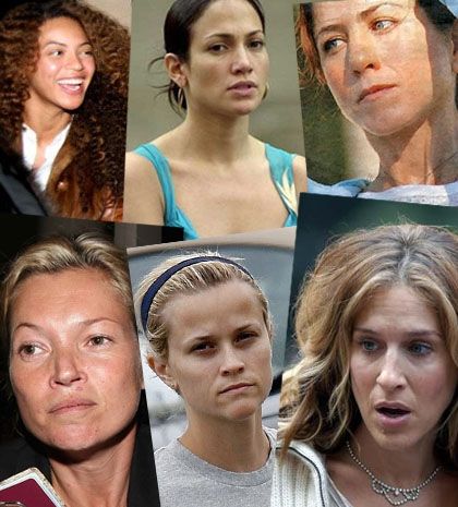 Αποκάλυψη! Οι celebrities βγάζουν το makeup