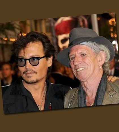 Ο Keith Richards έγινε η μούσα του Johnny Depp