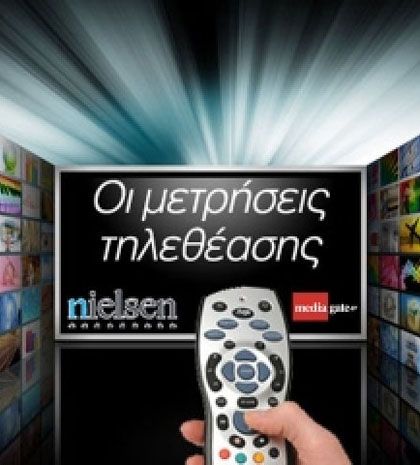 Η τηλεθέαση για Prime Time και βραδινές ενημερωτικές εκπομπές