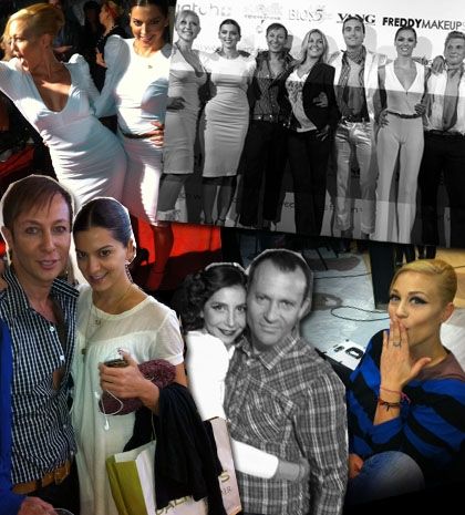 Backstage στην επίδειξη μόδας του Βασίλειου Κωστέτσου