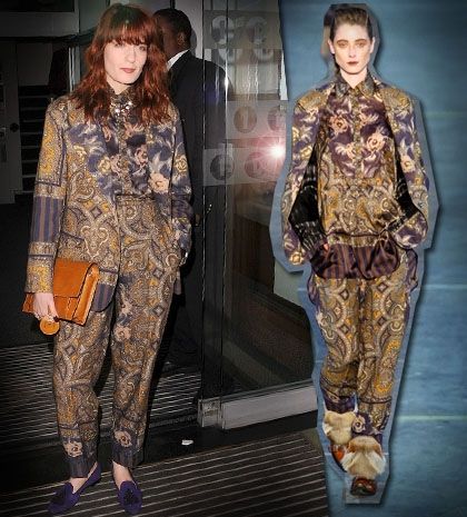Florence Welch: η ιέρεια του print