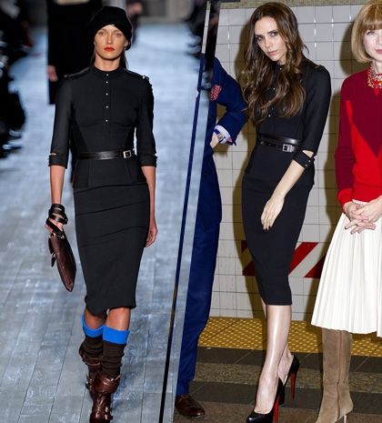 H Victoria Beckham σε look «βαμπιρέλας»