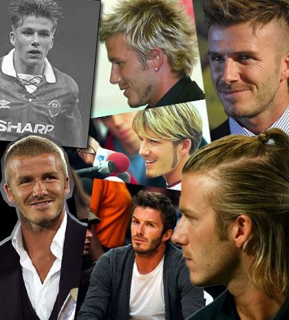 Όλα τα κουρέματα του David Beckham