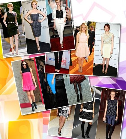 Οι πιο καλοντυμένες celebrities του 2012