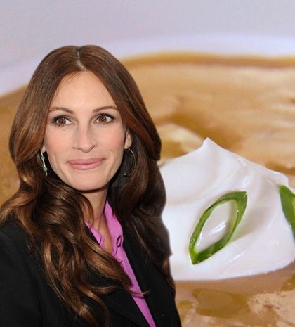 Σούπα με ψητές πατάτες από τα χεράκια της Julia Roberts