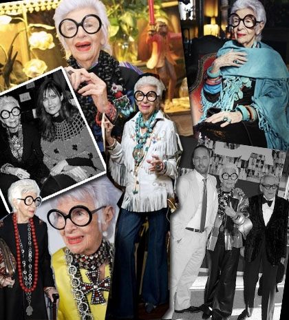 Iris Apfel: Αγαπάμε τις ενδυματολογικές επιλογές της πιο στυλάτης γιαγιάς στον κόσμο