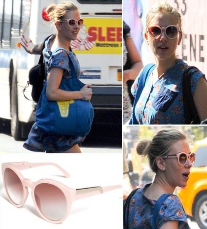 Θέλουμε: Τα ροζ γυαλιά της Scarlett Johansson!