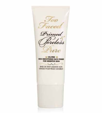 Πριν απ'όλα: Too Faced Primed & Poreless Pure