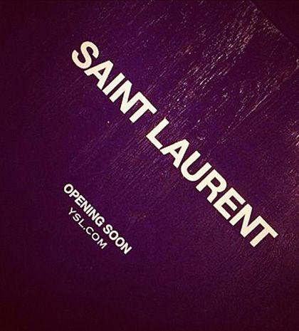 Το νέο logo του Yves Saint Laurent κυκλοφόρησε