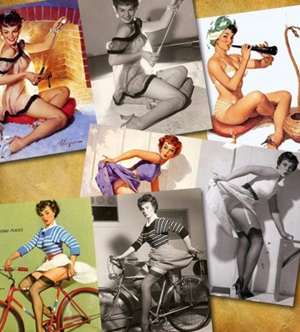 Τα αυθεντικά pin-up girls: Οι γυναίκες της διπλανής πόρτας που έγιναν θρυλικά πόστερ