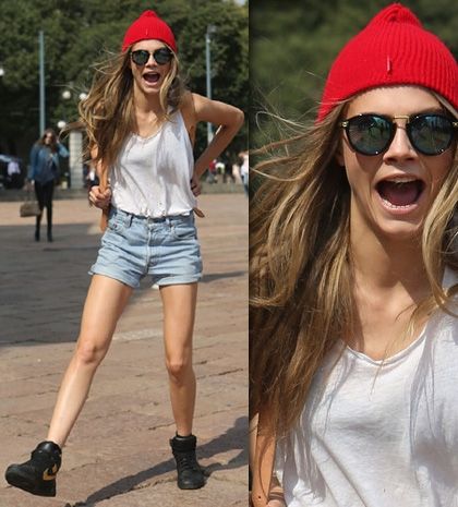 Model Street Style: η Cara παραδίδει μαθήματα