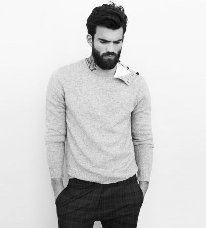 O Δημήτρης Αλεξάνδρου στο Lookbook της Zara