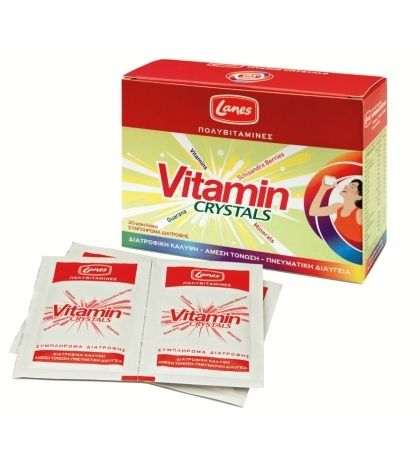Lanes Vitamin Crystals: έκρηξη ενέργειας!