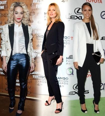Τuxedo look: ιδέες από τις stars για το πώς να δείχνετε sexy μέσω του ανδρόγυνου look σας