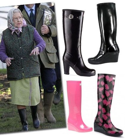 Wedge Wellies: Το νέο trend με την έγκριση της Βασίλισσας Ελισάβετ