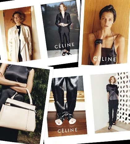 Η Daria ποζάρει και πάλι για το maison Céline