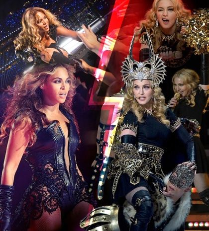 Beyonce εναντίον Madonna. Ποια ήταν τελικά η βασίλισσα του Super Bowl;