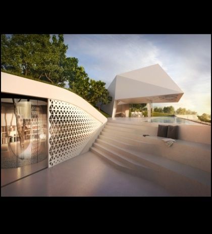 Δείτε την hi-tech βίλα που χτίζεται στη Ρόδο