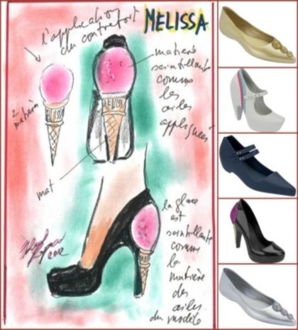 Ο Karl Lagerfeld σχεδιάζει παπούτσια για τη Melissa