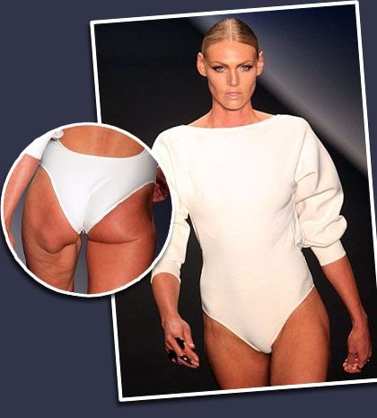 Aπομυθοποίηση τώρα: Ακόμα και τα supermodels έχουν ατέλειες!