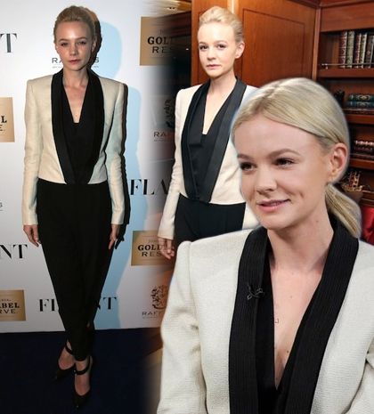 Carey Mulligan: Ένα σακάκι πλύνε-βάλε για το κορίτσι
