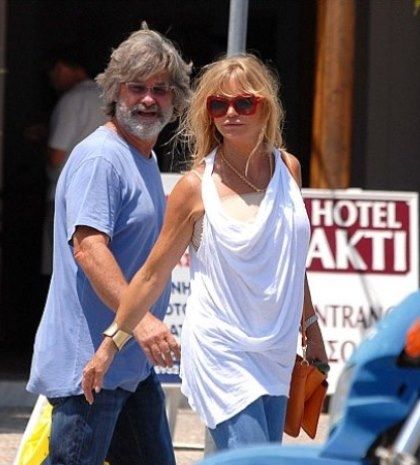 Οι ελληνικές διακοπές της Goldie Hawn