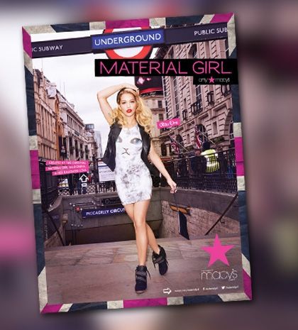Η Rita Ora είναι το νέο Material Girl