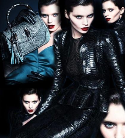 Abbey Lee Kershaw: μελαχρινή στη νέα καμπάνια Gucci