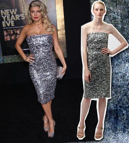 H Fergie σε μια retro glam εμφάνιση