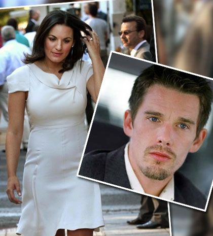 Η υπουργός Μπελούτσι και ο Ethan Hawke...
