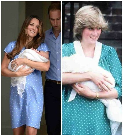 Το φόρεμα που επέλεξε η Kate Middleton για την πρώτη εμφάνιση με το μωρό