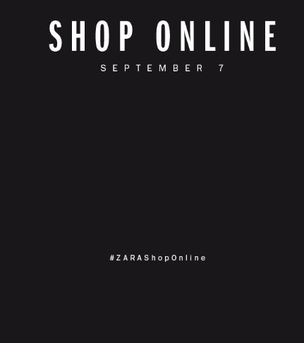 Zara τώρα και online