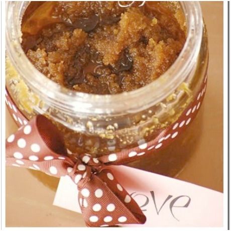 Σπιτικό scrub από ζάχαρη και μέλι