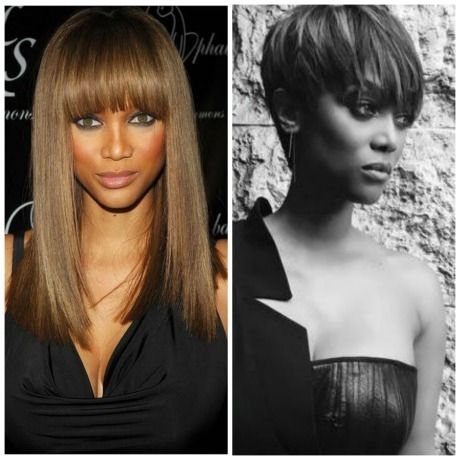 Tyra Banks: Με sexy cat eye look ποζάρει και δείχνει να απολαμβάνει το νέο της κούρεμα!